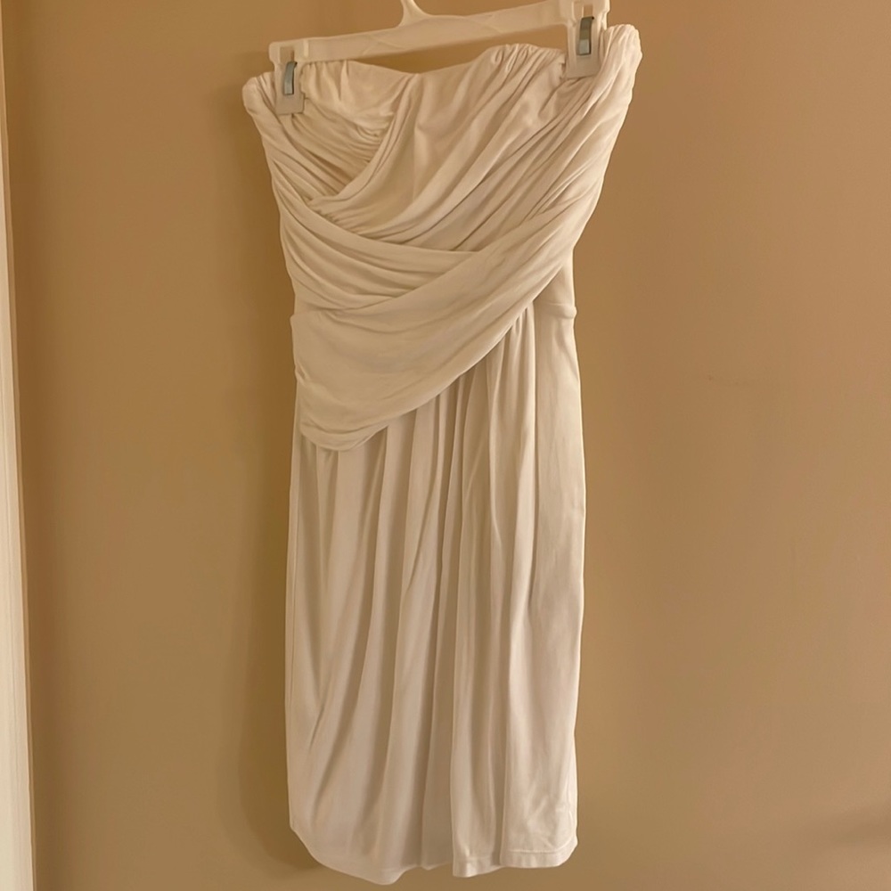 Express strapless dress